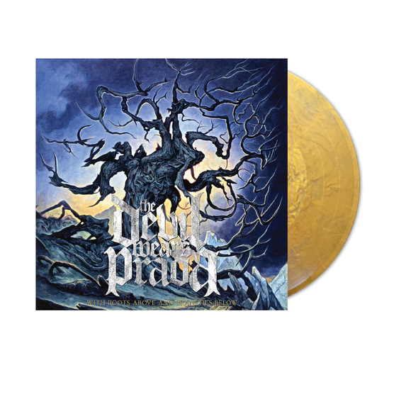 DEVIL WEARS PRADA – WITH ROOTS ABOVE AND BRANCHES BELOW (METALLIC GOLD VINYL) - LP •