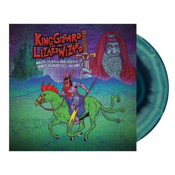 KING GIZZARD & THE LIZARD WIZA – MUSIC TO KILL BAD PEOPLE TO VO. 1 (SEA FOAM VINYL) - LP •