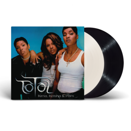 TOTAL – KIMA, KEISHA & PAM (BLACK & WHITE VINYL) - LP •