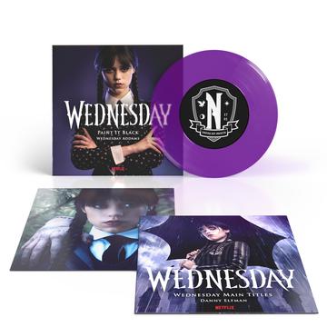 WEDNESDAY ADDAMS – WEDNESDAY - PAINT IT BLACK (PURPLE VINYL) - 7