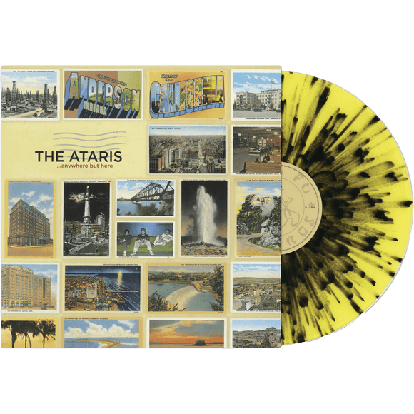 ATARIS – ANYWHERE BUT HERE (YELLOW/BLACK SPLATTER) - LP •