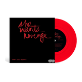 SHE WANTS REVENGE – TEAR YOU APART (CHERRY RED) - 7" •