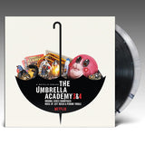 RUSSO,JEFF / VIRGILE,PERRINE – UMBRELLA ACADEMY SEASONS 3 & 4 OST (WHITE W/BLACK SPLATTER & BLACK W/ WHITE SPLATTER) - LP •