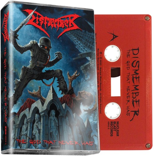 DISMEMBER – GOD THAT NEVER WAS (RED SHELL) - TAPE •