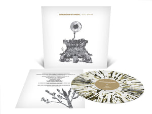 GENERATION OF VIPERS – GUILT SHRINE (MILKY CLEAR W/WHITE GOLD BLACK SPLATTER) - LP •