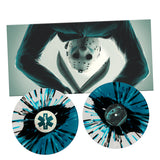 MANFREDINI,HARRY – FRIDAY THE 13TH V-NEW BEGINNING (IMPOSTER JASON & CRYSTAL LAKE TRI-COLOR SPLIT W/ SPLATTER) - LP •