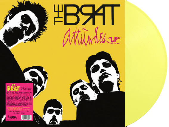 BRAT – ATTITUDES (YELLOW VINYL) - LP •