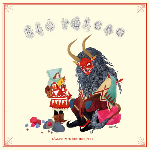 KLO PELGAG – L'ALCHIMIE DES MONSTRES (RED VINYL) - LP •