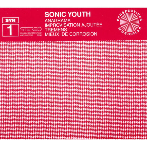 SONIC YOUTH – ANAGRAMA (LTD) - LP •