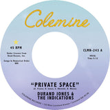 JONES,DURAND & THE INDICATIONS – PRIVATE SPACE / SEA OF LOVE (DARK PURPLE VINYL) - 7" •