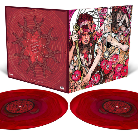 BARONESS – RED ALBUM (RED / MILKY CLEAR AND BLACK RIPPLE EFFECT) - LP •