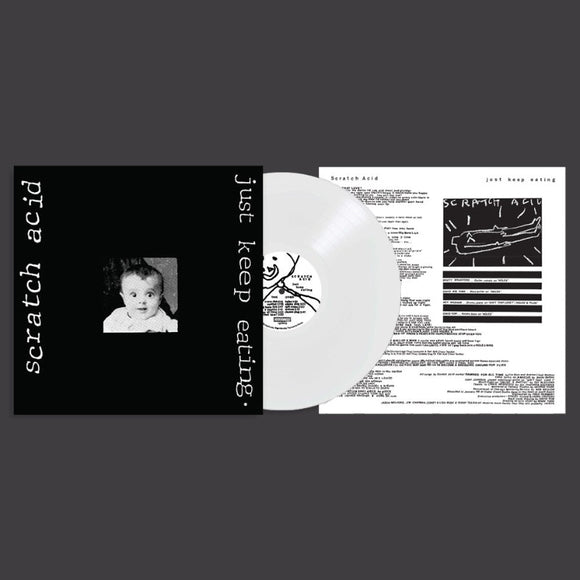 SCRATCH ACID JUST KEEP EATING (CLEAR COLORED VINYL) LP – Lunchbox