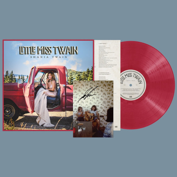 ☆新品/再発盤/LP/チェイン・リアクション/インデッティド・トゥ・ユー☆② TWAIN,SHANIA LITTLE MISS TWAIN (INDIE EXCLUSIVE SIGNED LP