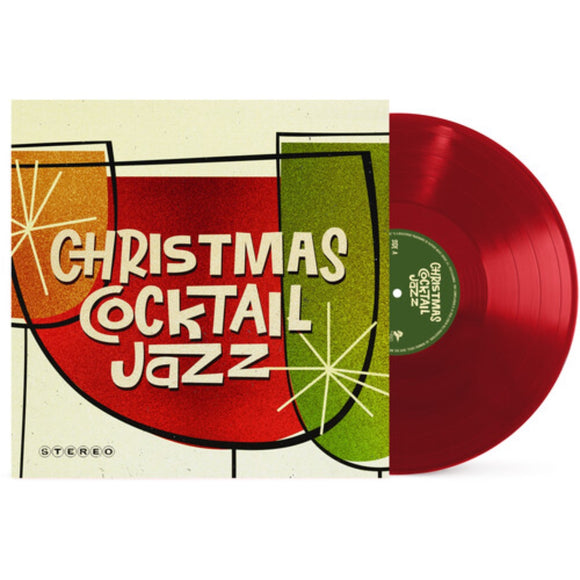 JAZZERCISE◆HOLIDAY collection セット CHRISTMAS COCKTAIL JAZZ / VARI VARIOUS (TRANSPARENT RED) LP