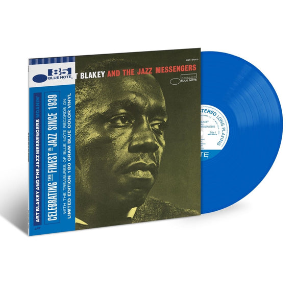 ART BLAKEY & THE JAZZ MESSENGERS – MOANIN' (INDIE EXCLUSIVE BLUE VINYL) LP <br>PREORDER out 8/9/2024 •