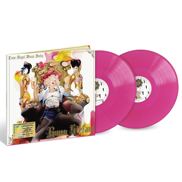 STEFANI,GWEN – LOVE ANGEL MUSIC BABY (20TH ANNIVERSARY NEON PINK VINYL) - LP •