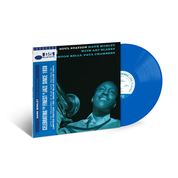 MOBLEY,HANK – SOUL STATION  (INDIE EXCLUSIVE BLUE VINYL) - LP •