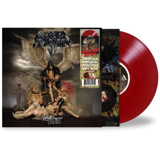 LIZZY BORDEN – APPOINTMENT WITH DEATH (BLOODY YEARS RED) - LP •