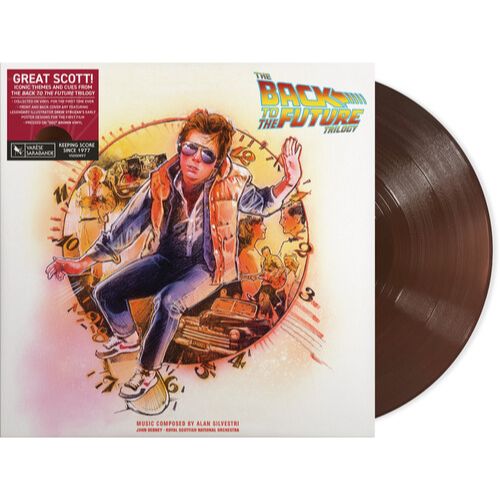SILVESTRI,ALAN – BACK TO THE FUTURE TRILOGY O.S.T. (DOC BROWN VINYL) (RSD BLACK FRIDAY 2025) - LP •