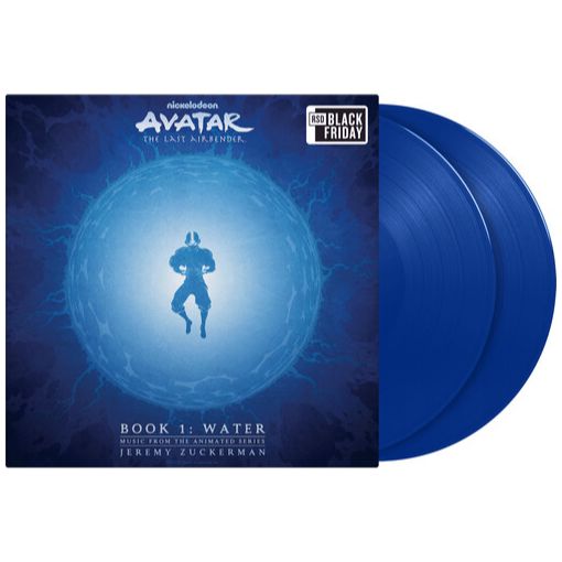 ZUCKERMAN,JEREMY – AVATAR: THE LAST AIRBENDER BOOK 1: WATER (BLUE VINYL) (RSD BLACK FRIDAY 2025) - LP •