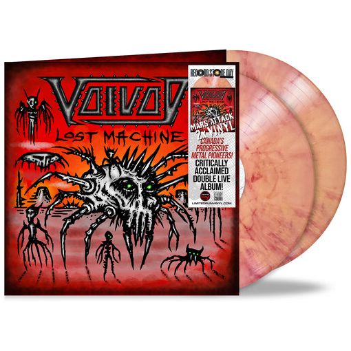 VOIVOD – LOST MACHINE LIVE (ORANGE/STRAWBERRY SWIRL VINYL) (RSD BLACK FRIDAY 2025) - LP •