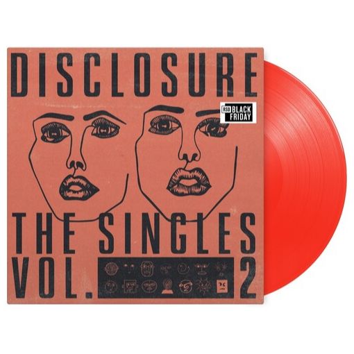 DISCLOSURE – SINGLES 2 (CORAL VINYL) (RSD BLACK FRIDAY 2025) - LP •