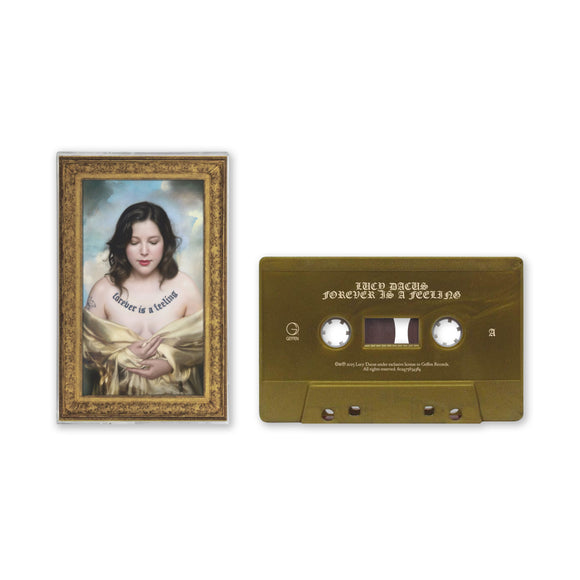 LUCY DACUS – FOREVER IS A FEELING (INDIE EXCLUSIVE GOLD CASSETTE) TAPE <br>PREORDER out 3/28/2025 •