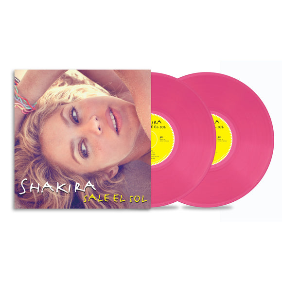 SHAKIRA – SALE EL SOL (HOT PINK VINYL) - LP •