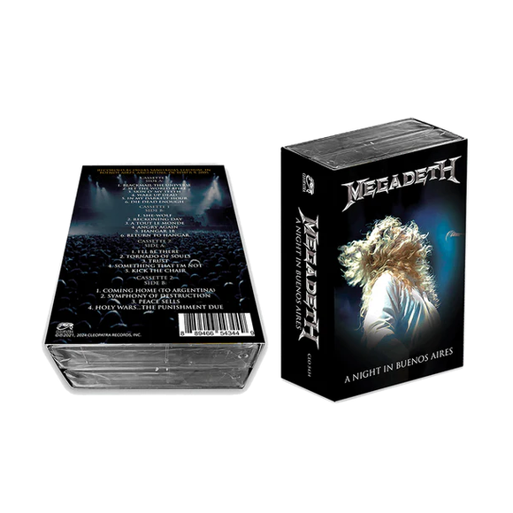 MEGADETH – NIGHT IN BUENOS AIRES (10/9/2005) - TAPE •