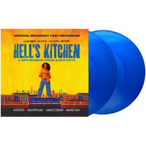 KEYS,ALICIA – HELL'S KITCHEN - ORIGINAL BROADWAY CAST RECORDING (BLUE VINYL) - LP •