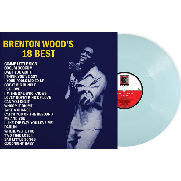 WOOD,BRENTON – 18 BEST (BABY BLUE - RSD ESSENTIAL) - LP •