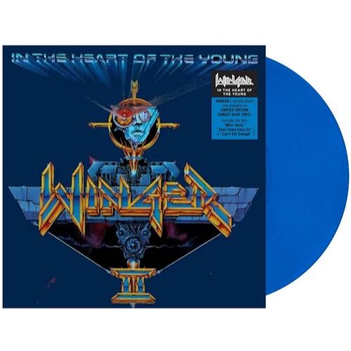 WINGER – WINGER II: IN THE HEART OF THE YOUNG (COBALT BLUE) - LP •