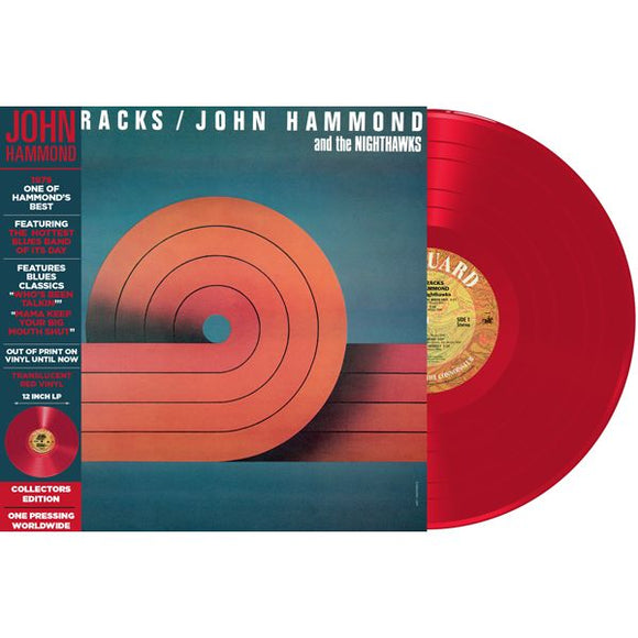 HAMMOND,JOHN & THE NIGHTHAWKS – HOT TRACKS (RED VINYL DELUXE) - LP •