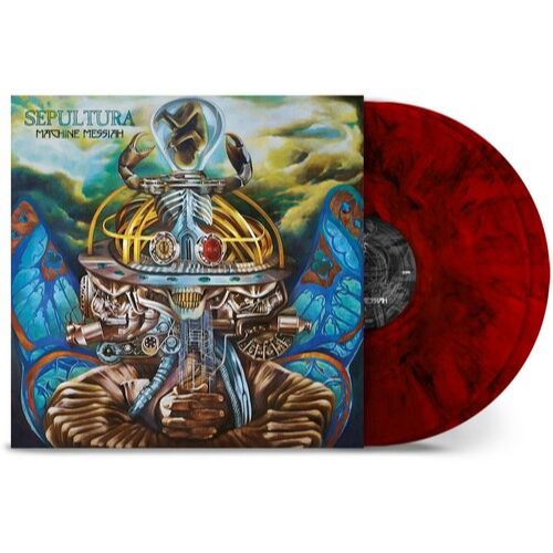 SEPULTURA – MACHINE MESSIAH (40TH ANNIVERSARY - RED RUBY MARBLE) - LP •