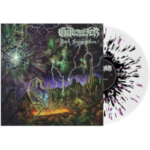 GATECREEPER – DARK SUPERSTITION (CLEAR W/BLACK & PURPLE SPLATTER) - LP •