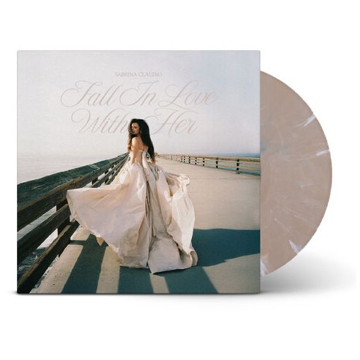 CLAUDIO,SABRINA – FALL IN LOVE WITH HER (INDIE EXCLUSIVE TAN/WHITE) - LP •
