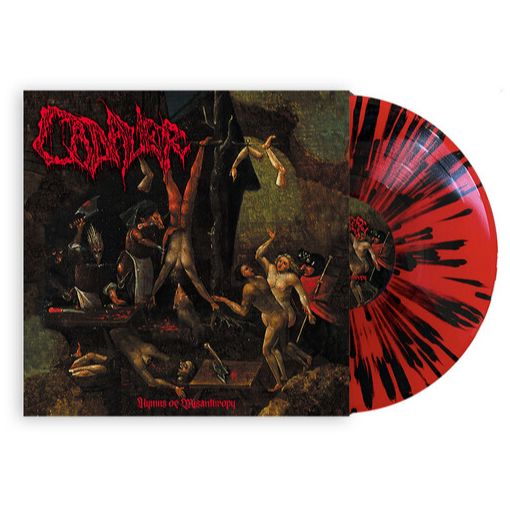 CADAVER – HYMNS OF MISANTHROPY (RED W/ BLACK SPLATTER) - LP •