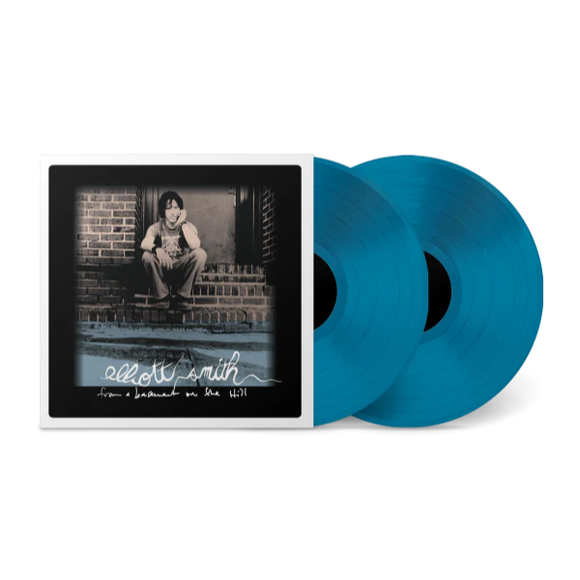 SMITH,ELLIOTT – FROM A BASEMENT ON THE HILL (TWILIGHT BLUE VINYL W/MIRROR BOARD JACKET) - LP •