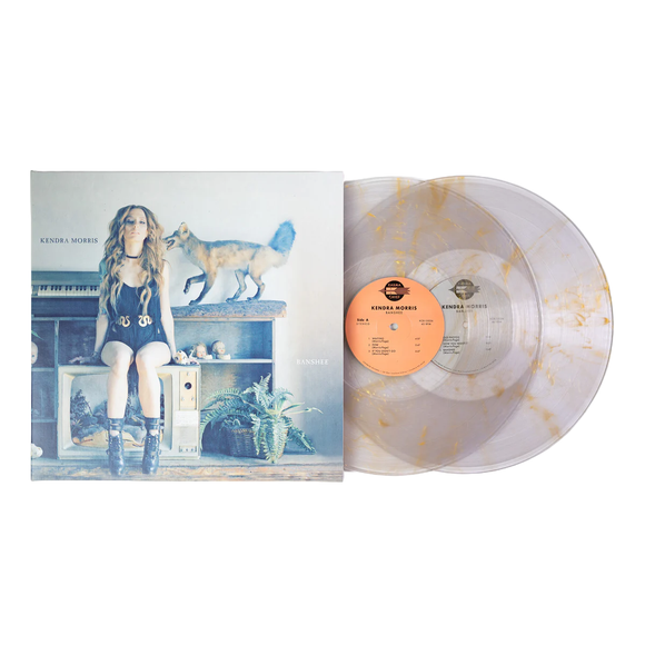 MORRIS,KENDRA – BANSHEE (CLEAR W/ METALLIC GOLD SWIRL) - LP •