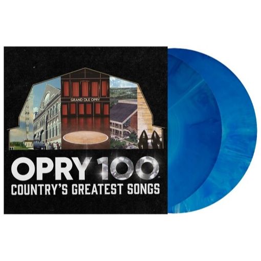 OPRY 100: VARIOUS – COUNTRY'S GREATEST SONGS (INDIE EXCLUSIVE BLUE MARBLE) - LP •