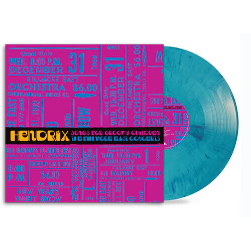 HENDRIX,JIMI – SONGS FOR GROOVY CHILDREN: FILLMORE EAST CONCERTS (BLUE & VIOLET SWIRL) (RSD BLACK FRIDAY 2024) - LP •