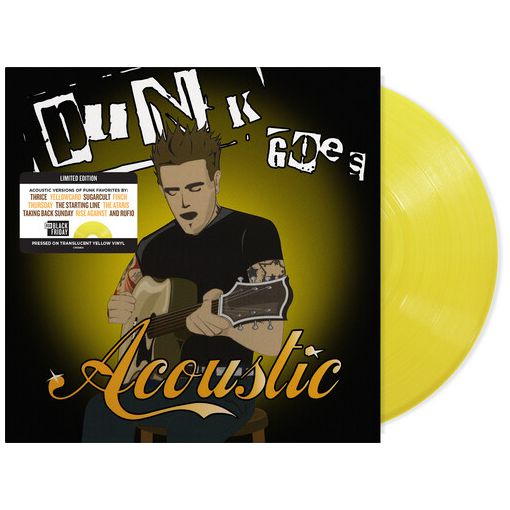 PUNK GOES ACOUSTIC – VARIOUS (TRANSLUCENT YELLOW) (RSD BLACK FRIDAY 2025) - LP •