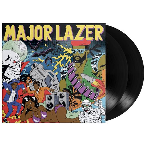 MAJOR LAZER – GUNS DON'T KILL PEOPLE LAZERS - LP •
