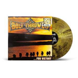 BOLT THROWER – FOR VICTORY (YELLOW & BLACK MARBLE VINYL RSD
