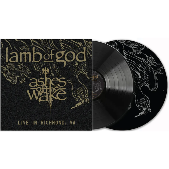 LAMB OF GOD – ASHES OF THE WAKE - LIVE IN RICHMOND (RSD BLACK FRIDAY 2024) - LP •