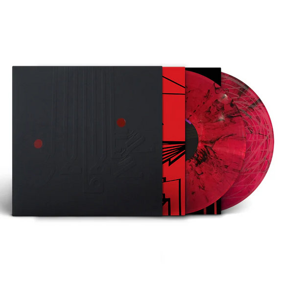 SHABAZZ PALACES – LESE MAJESTY: 10TH ANNIVERSARY (RED/BLACK MARBLE) - LP •