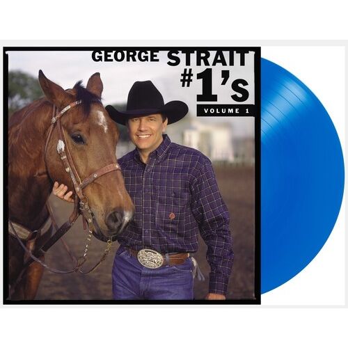 STRAIT,GEORGE – NUMBER ONES (BLUE VINYL) - LP •