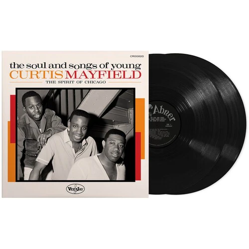 SOUL AND SONGS OF YOUNG CURTIS CURTIS MAYFIELD: THE SPIRIT OF LP SOUL AND SONGS OF YOUNG CURTIS CURTIS MAYFIELD: THE SPIRIT OF LP