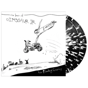 DINOSAUR JR – EAR BLEEDING COUNTRY: BEST OF (BLACK W/ WHITE SPLATTER) - LP •