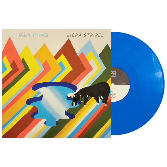 POLYRHYTHMICS – LIBRA STRIPES (BLUE VINYL) - LP •